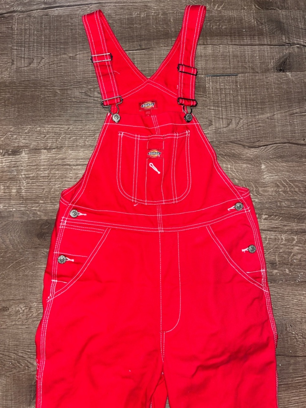 Dickies Red Overalls